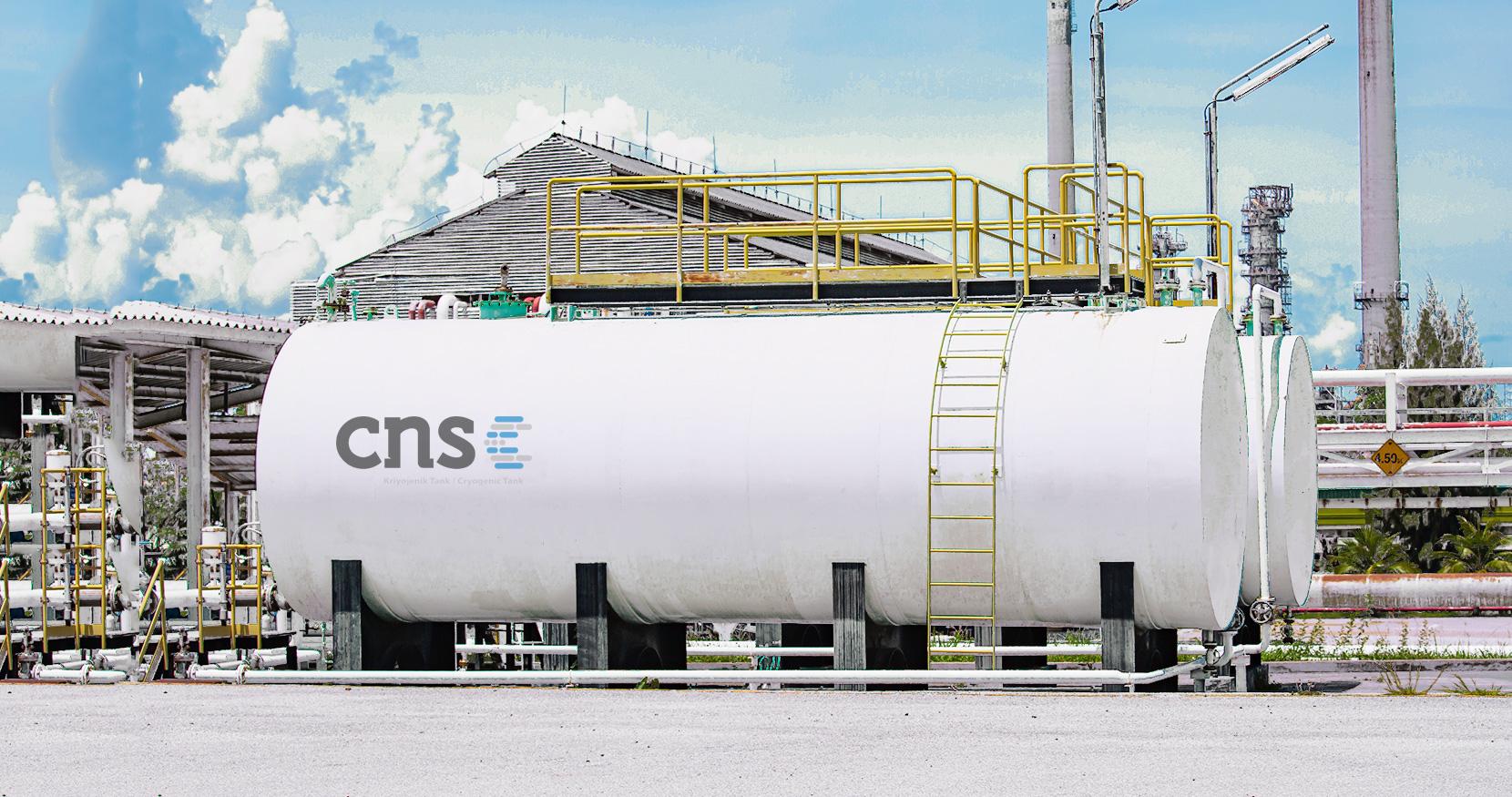 CNS Tank - Kriyojenik Tank | Kriyojenik Depolama Tankları, Hava Tankları, Saha Tankı, Tank Konteyner, Lpg Depolama Basınçlı Tanklar, Lpg Taşıma Tankları, Buharlaştırıcı / Evaporatörler, Mühendislik, Teknik Servis & Yedek Parça